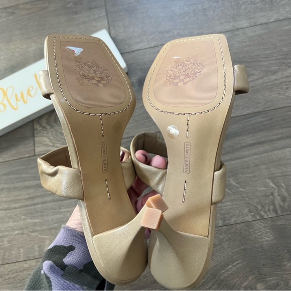 Vince Camuto Aslee Two Strap Dress Mule NWOT - Picture 4 of 6